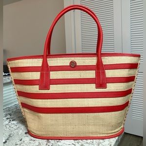 Tory Burch Large straw tote New
